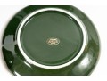 Apilco French Porcelain Bistroware Green & Gold Coffee & Tea Set