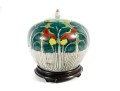 19th Century Famille Verte Melon Jar