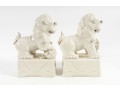Decorative Porcelain Guardian Lions / Foo Dogs