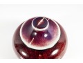 Antique Porcelain Oxblood Ginger Jar