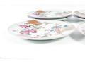 Six Vintage Mottahedeh Vista Alegre Floral Plates