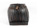 Vintage Thailand Lacquered Basket