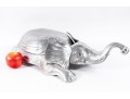 Arthur Court Designs Aluminum Elephant Serving Dish