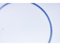 Four Stippled Blue Glass 13