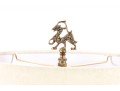 Late 20th Century Oriental Brass Dragon Table/desk Lamp