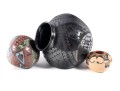 Trio Of Mata Ortiz Pottery Ceramic Vases