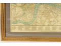 James Haworth Reproduction Map Of London & Westminister Framed Print