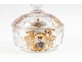Vintage ARC France Gilt Glass Candy Dish
