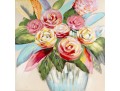 Oil On Canvas Floral Bouquet Wall Art