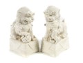 Decorative Porcelain Guardian Lions / Foo Dogs