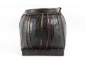 Vintage Thailand Lacquered Basket