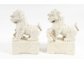 Decorative Porcelain Guardian Lions / Foo Dogs