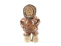 Inuit Carved Stoneware Pottery Sculpture