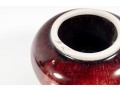 Antique Porcelain Oxblood Ginger Jar