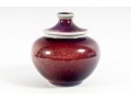 Antique Porcelain Oxblood Ginger Jar