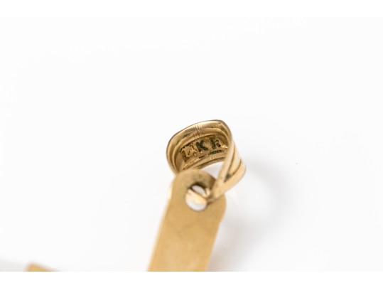 14k Yellow Gold Crucifix Pendant