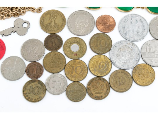 Group Of Fashion Jewelry, Coins And Collectibles