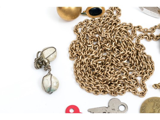 Group Of Fashion Jewelry, Coins And Collectibles