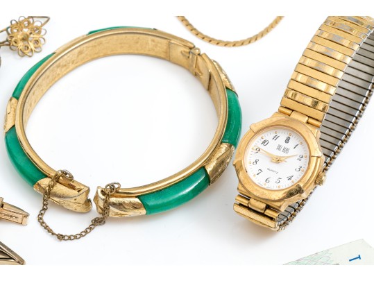 Group Of Fashion Jewelry, Coins And Collectibles