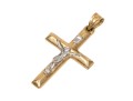 14k Yellow Gold Crucifix Pendant