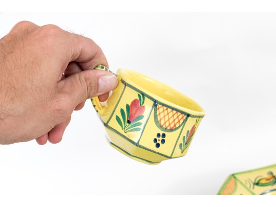 French Henriot Quimper Ceramic Service