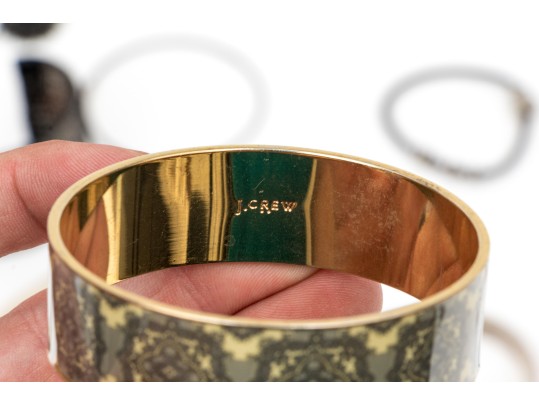 Large Collection Of Fashion Jewelry - Mostly Bangle Bracelets