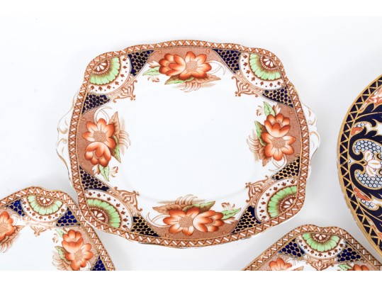 Associated English Royal Crown Derby And Bell Imari China