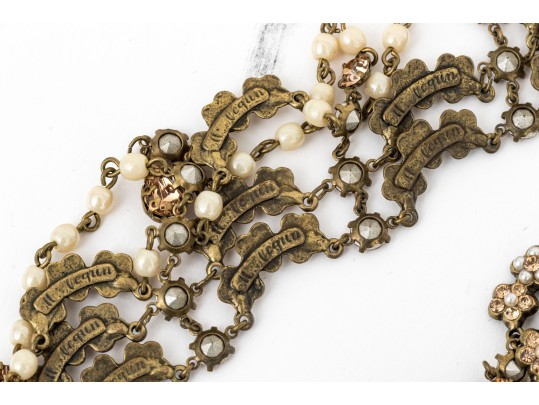 Collection Of Neutral Toned Fashion Jewelry