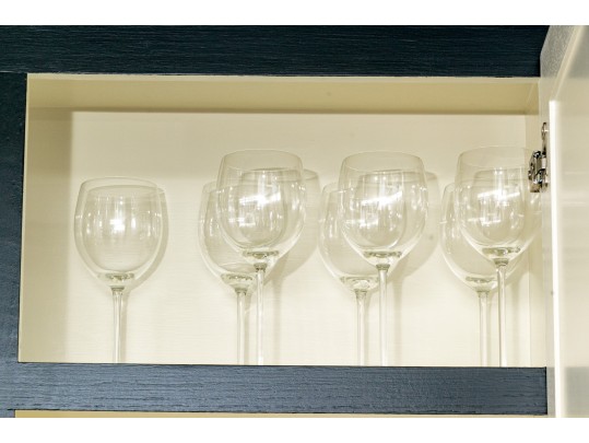 Large Assortment Of Glass Stemware