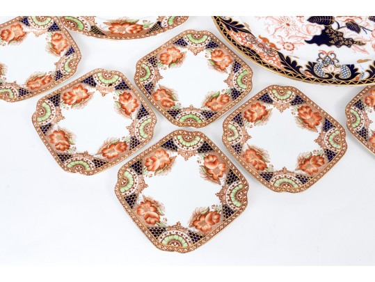 Associated English Royal Crown Derby And Bell Imari China