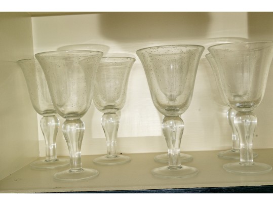 Large Assortment Of Glass Stemware
