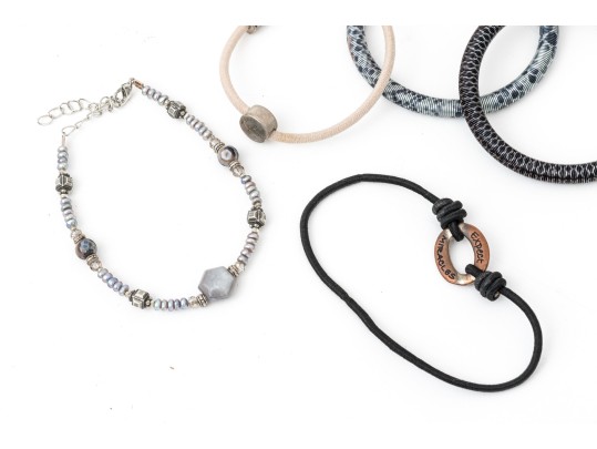 Large Collection Of Fashion Jewelry - Mostly Bangle Bracelets