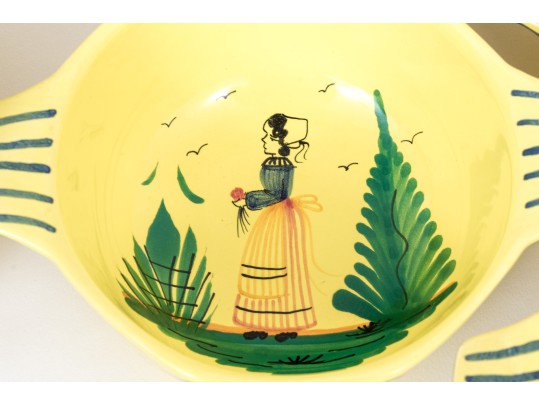 French Henriot Quimper Ceramic Service