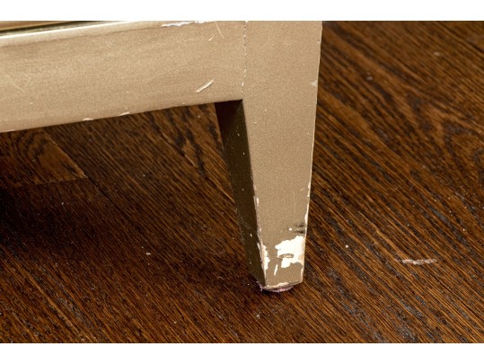 Chic Pair Of Mirrored End Tables