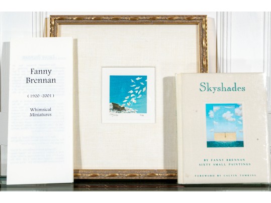 Fanny Brennan (French-American, 1920-2001) Pencil Signed Lithograph