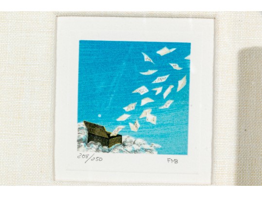 Fanny Brennan (French-American, 1920-2001) Pencil Signed Lithograph