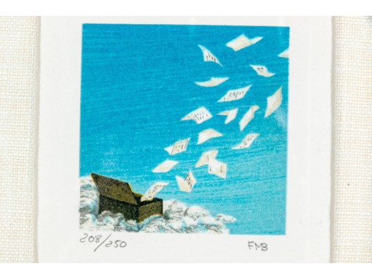 Fanny Brennan (French-American, 1920-2001) Pencil Signed Lithograph