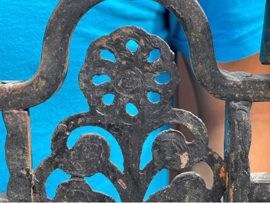 Pair Of Hugo Berger For Goberg Arts & Crafts Iron Candelabra