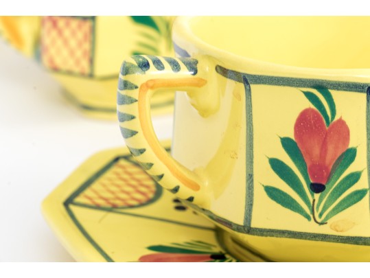 French Henriot Quimper Ceramic Service