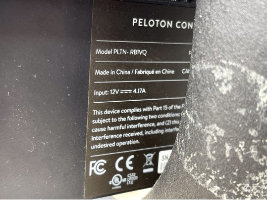 Peloton PLTN-RB1VQ Exercise Bike