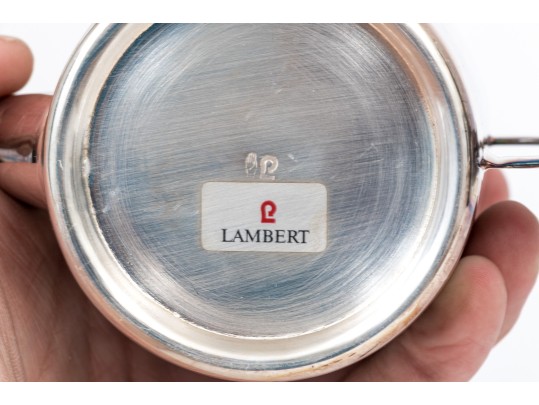 Six Piece Silver Plated Lambert Art Deco Style Service