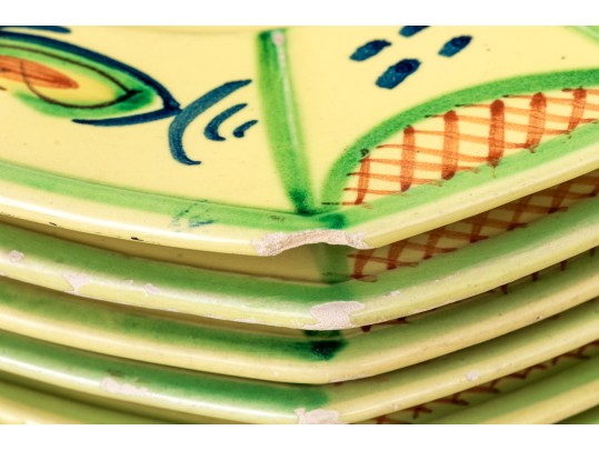 French Henriot Quimper Ceramic Service