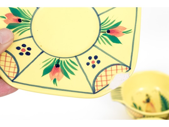 French Henriot Quimper Ceramic Service