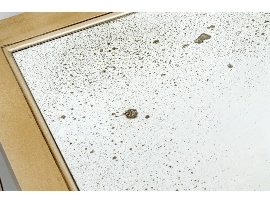 Chic Pair Of Mirrored End Tables