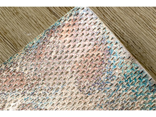 Two Metal Maison De Famille Plates