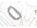 Collection Of Beaded Fashion Jewelry - Including Saachi Grey Beaded Torsade