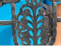 Pair Of Hugo Berger For Goberg Arts & Crafts Iron Candelabra
