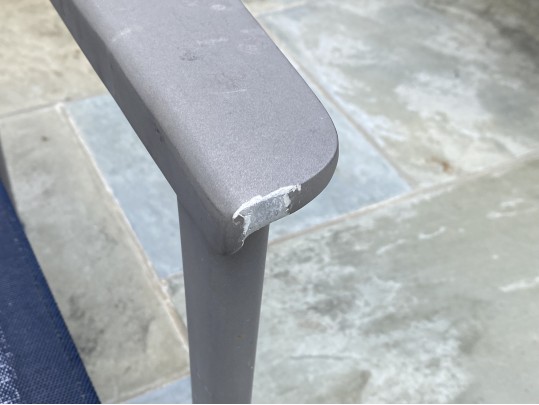 Brown Jordan Two Seater Powder Coated Settee