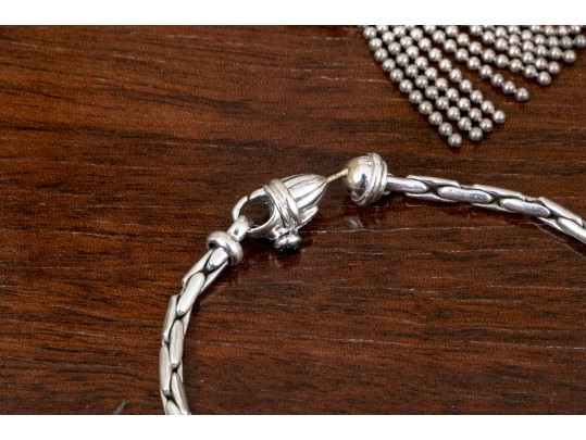 Sterling Silver Jewelry Group, Fab Earrings & Pandora