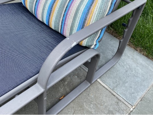 Three Brown Jordan Powder Coated Aluminum Chaises